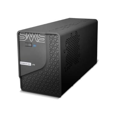 Imagem de Nobreak SMS Lite 600VA 220V Monovolt | 4 Tomadas | Senoidal por Aproximação | Indicado para PC, Notebook, Videogames, Modem, Roteador e Outros
