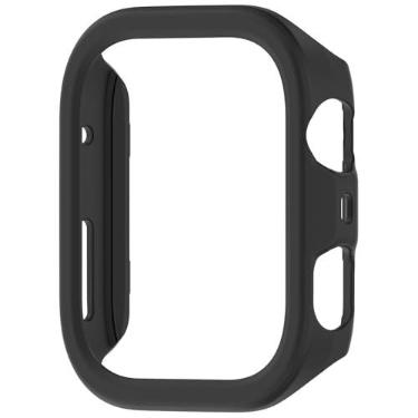 Imagem de Disscool Capa compatível com Huawei Watch Fit 4 Pro, capas protetoras de substituição de TPU macio, antiqueda, acessórios para relógio inteligente (preto)