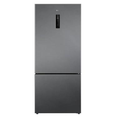 Imagem de Geladeira TCL 416 Litros Inox Inverter Frost Free Tecnologia AAT Ar Mu