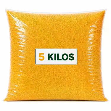 Imagem de Quirera Amarela de Milho Fina para Pássaros e Aves Opções 1kg 3kg e 5k