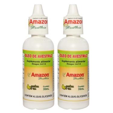 Imagem de Kit 2 Óleo de Avestruz Gotas - Loja Amazon Struthio Oficial