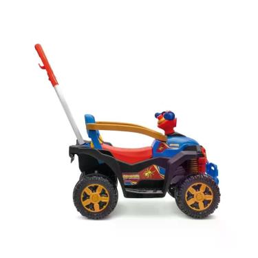 Imagem de Quadriciclo Infantil Haste e Anel Removível - Vermelho - MARAL