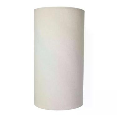Imagem de Cúpula para abajur luminaria 13x13x21cm Cilíndrica de Tecido Algodão S