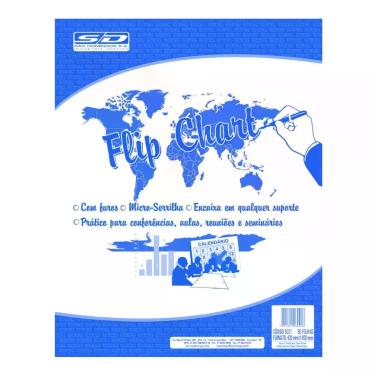 Imagem de Papel flip chart 63x80 75g com 50 folhas -10032 são domingos - SAO DOM