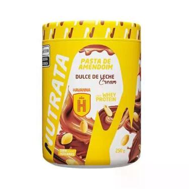Imagem de Pasta de Amendoim Proteica com Whey  250g  Nutrata, Dulce de Leche Cre