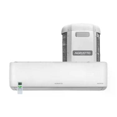 Imagem de Ar Condicionado Split Hi Wall Inverter Agratto 12000 BTUS Quente e Frio 220V Branco ZICST12QF-02