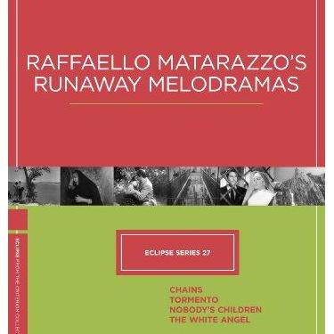 Imagem de Eclipse Series 27: Raffaello Matarazzo's Runaway Melodramas (Chains / Tormento / Nobody's Children / The White Angel) (The Criterion Collection)