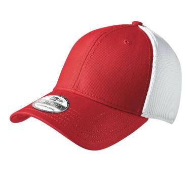 Imagem de Boné vermelho e branco simples - MG LOJAS