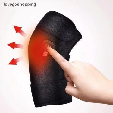 Imagem de Joelheira Elétrica Terapêutica USB Alívio da Dor no Joelho com Aquecim