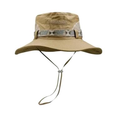 Imagem de Chapéu De Verão Masculino Com Aba Larga, Proteção UV, Malha, Estilo Sa