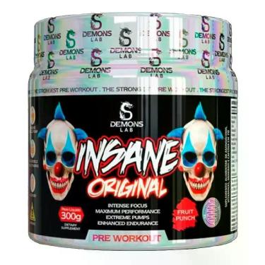 Imagem de Pré treino Insane Original 300g - Demons Lab, Grape