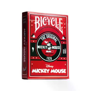 Imagem de Baralho Bicycle Disney Classic Mickey Mouse (Red) c/ 55 cartas Copag -