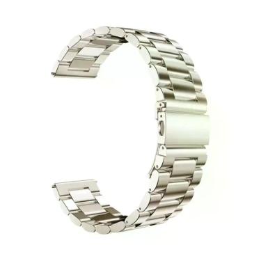 Imagem de Pulseira de Metal 20mm para Samsung Galaxy Watch 6/5/4 - Aço Inoxidáve