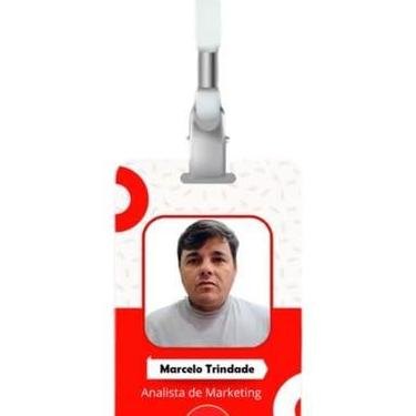 Imagem de Crachá De Pvc Personalizado - Somente Frente + Cordão+ Arte