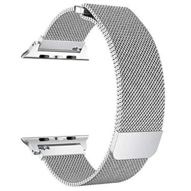 Imagem de OROBAY Pulseira Milanês 4Life para Apple Watch 38mm Prata