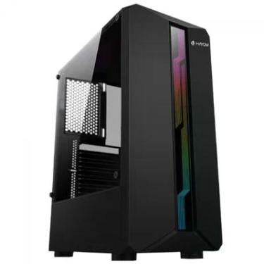Imagem de Gabinete  Mid Tower Gamer Hayom Gb1724, Lateral Em Vidro Temperado, LED, RGB, USB 3.0, ATX, Preto