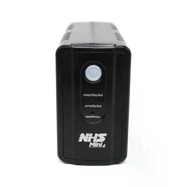 Imagem de Nobreak NHS Mini 4, 700VA, Bateria Selada 7Ah, Monovolt 120V, Preto