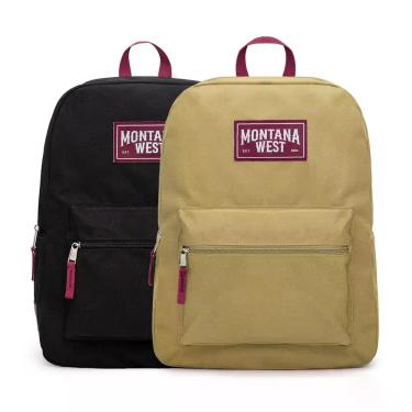 Imagem de Mochilas Montana West, 2 peças, leves, sólidas e estampadas