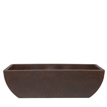 Imagem de Floreira Malta 80 X 25 Cm Rusty Vasart Malta Rusty 80x25cm