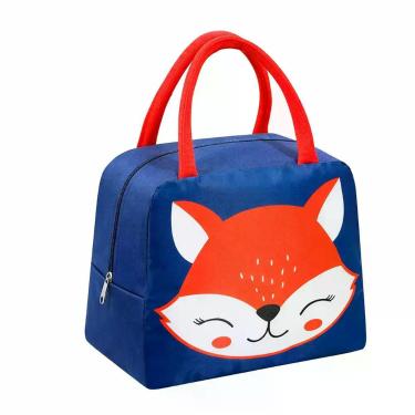 Imagem de Bolsa Térmica Infantil para Lanches e Sucos com Revestimento Laminado 
