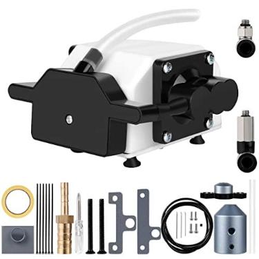 Imagem de Comgrow Air Assist para cortador e gravador a laser, kit de bomba de assistência a ar com 30 L/min ajustável, para corte CNC e gravação a laser, remover fumaça e poeira, proteger a lente a laser,