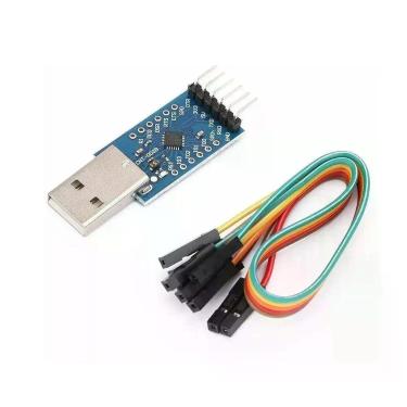 Imagem de Módulo Conversor USB Serial CP2104 para Vários Sistemas Operacionais -