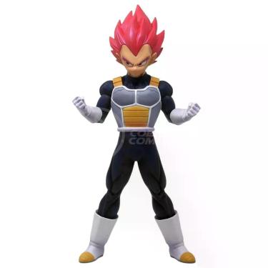 Imagem de Boneco Action Figure Vegeta Super Sayajin God Dragon Ball Z