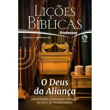 Imagem de REVISTA EBD GRANDE CPAD - 4º TRIMESTRE  LETRA GIGANTE PROFESSOR