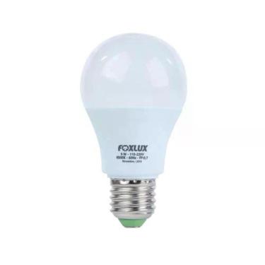 Imagem de Lâmpada LED A60 9W 6500K Bivolt para Iluminação Interna com Economia de Até 80% Luz Branca Foxlux