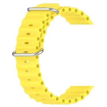 Imagem de Pulseira Oceano Compatível Com Smartwatch Relógio Apple, W29 Pro 42 a 