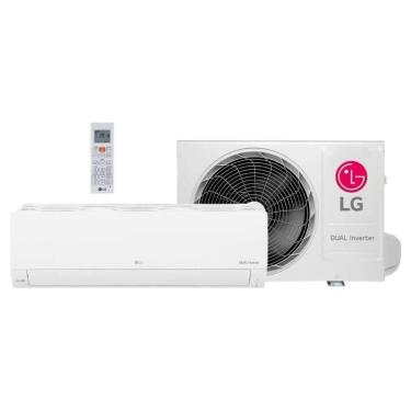 Imagem de Ar Condicionado Split LG DUAL Inverter Compact +AI 12000 BTUs Quente e