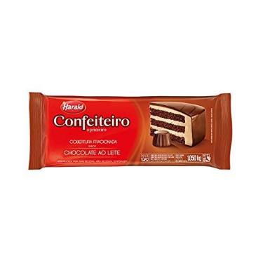 Imagem de Barra de Chocolate Fracionado Confeiteiro Ao Leite 1,05kg - Harald