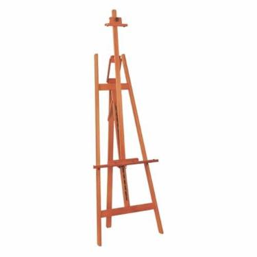 Imagem de Cavalete para Pintura, Estúdio Luxo, Suporta Telas de até 1,20 m de altura, Trident, 12034