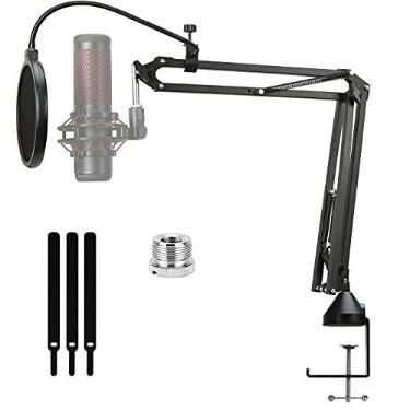 Imagem de Microfone de tesoura ajustável profissional compatível com microfone Hyperx Quadcast S