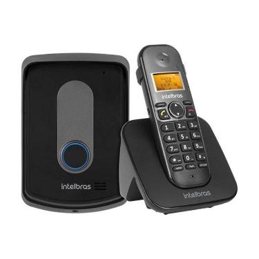 Imagem de Interfone e telefone sem fio com ramal externo tis 5010 4521102 - Inte