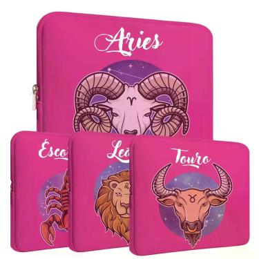 Imagem de Capa Luva protetora Rosa para notebook ou tablet de até 15 Polegadas p