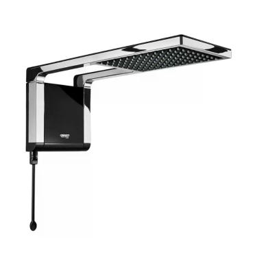 Imagem de Chuveiro Eletrônico Acqua Storm Ultra 7800W de Parede Jatos de Alta Performance Preto Cromado Lorenzetti 220V
