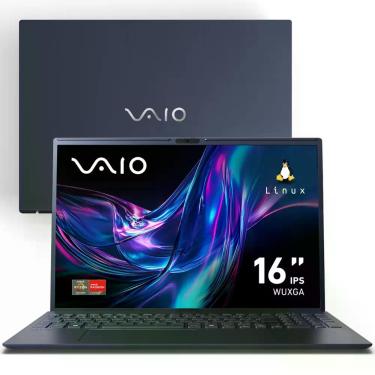 Imagem de Notebook VAIO FE16 AMD Ryzen 5 5625U Linux 512GB 16GB RAM SSD 16 IPS W