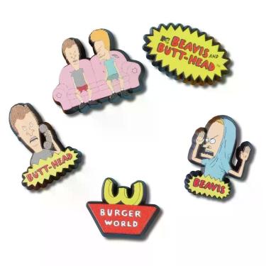 Imagem de Jibbitz Beavis And Butthead Pack com 5 UNICO - CROCS, Unico, Un