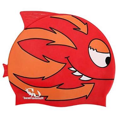 Imagem de Touca Silicone Kids Hammerhead Unissex Peixe Tigre Único