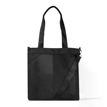 Imagem de Bolsa Tote com Alça de Ombro e Transversal Amayra, Preto