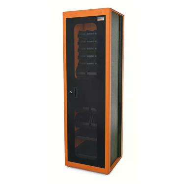 Imagem de Armário Para Ferramentas Com 1 Porta, 29 Caixas Plásticas Bin E Visor Tramontina Pro Laranja Tramontina
