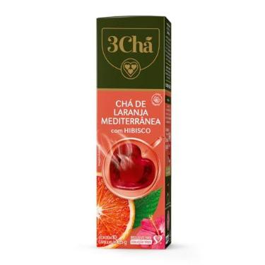 Imagem de 3 Corações Capsula de Chá Laranja Mediterrânea com Hibisco TRES - 10 unid
