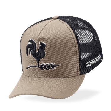 Imagem de Boné Bege Country Masculino Feminino Sharecropper Lançamento Bordado G
