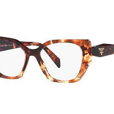 Imagem de Prada PR 18WV 07R1O1 Óculos de plástico da moda caramelo tartaruga 54 mm