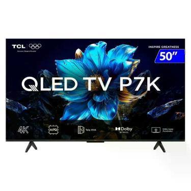Imagem de Smart TV TCL QLED 50 4K 50P7K Comando De Voz, 50"