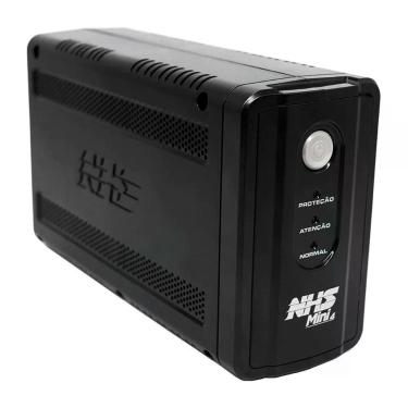 Imagem de Nobreak 700va Nhs Mini 4, Entrada Bivolt, Saída 220v, 6 Tomadas, Bateria 1x 7ah/12v - 90.b1.007101