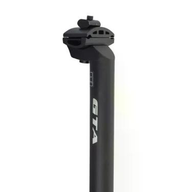 Imagem de Canote de Selim GTA em Alumínio 27,2 mm x 350 mm com Offset  Preto