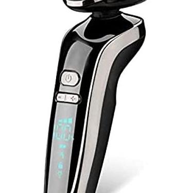 Imagem de Barbeador Elétrico Seco E Molhado, Barbeador Elétrico À Prova D'água, Barbeador Elétrico, Aparelho De Barbear Recarregável Com Visor Digital Inteligente Multifuncional, Artefato Para Lavar A Barba
