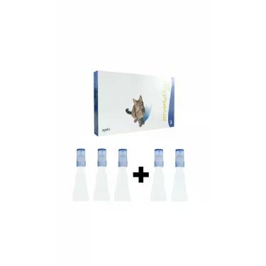 Imagem de Kit Anti Pulgas Revolution Gato 2,6 A 7,5 Kg Com 5 Pipetas - Congratul